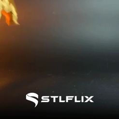 Ss STLPtne STL file Bull and Bear Low Poly・3D printing design to download, STLFLIX