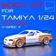 0.gif GTR R34 BODYKIT For Tamiya 1/24