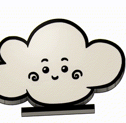 cloud-light-Made-with-Clipchamp.gif STL file cloud light・3D printer model to download, lefty3d