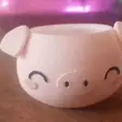 ezgif.com-gif-maker.gif CUTE PIG VASE PLANTER (vaso porquinho)