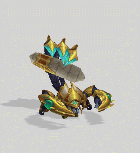 arquivo STL Guardian of the Sands Skarner League of Legends 3D print ...