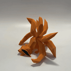 KURAMA_CULTS_GIF.gif 3D-Datei Kurama Telefonständer・3D-druckbares Modell zum Herunterladen