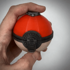 pokegif.gif 3D-Datei Ancient Pokeball aus Pokemon Legenden Arceus Mikro-SD-Karte Nintendo Switch Patronenhalter・3D-Druck-Idee zum Herunterladen