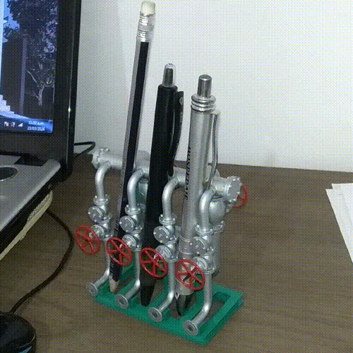 Manifold 3 "Ø to 6 "Ø Scale 1/20