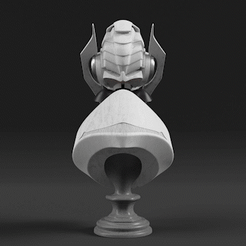 Comp84_AdobeExpress.gif 3D file General Grievous Bust - 3D Print Files・3D printer design to download