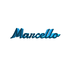 Marcello.gif Файл STL Марчелло・Шаблон для загрузки и 3D-печати