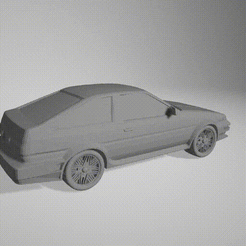 Video_1627945070.gif STL file Corholla GT-S - Printable toy・3D printing model to download, CarHub