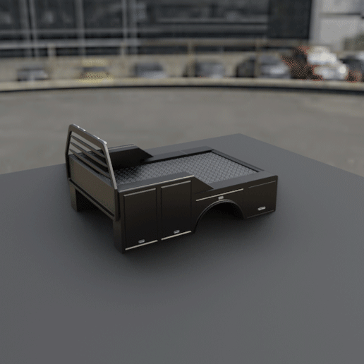 Untitled-1.gif Файл STL CUSTOM TRUCK BED (SERVICE TRUCK) 02AUG-03・Дизайн 3D принтера для загрузки, Pixel3D