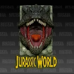 tREXgIF2.gif Jurassic World T-Rex