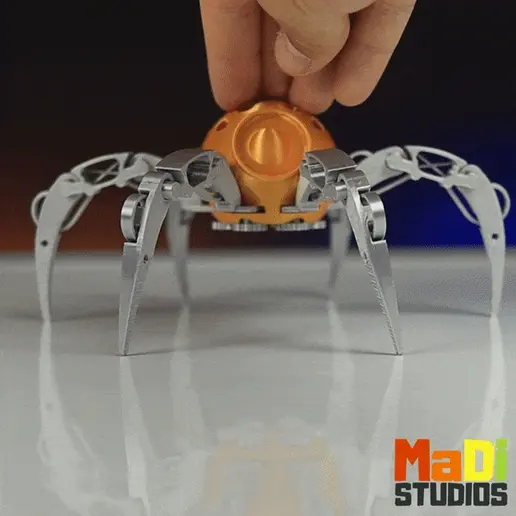 GIF.gif BIOMECHANICAL SPIDER