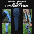 kneeLegProtection.gif Knee/shin protection for Science Fiction/Cyberpunk armor