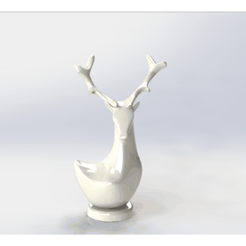 20201227_233744.gif Fichier STL Décoration de cerf・Design pour imprimante 3D à télécharger