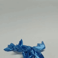 dragon-Azul.gif Fichier STL Joli Dragon Flexi・Idée pour impression 3D à télécharger