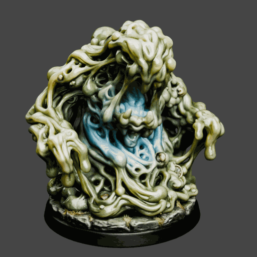 Glowing Slime Monster Miniature