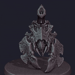 PrePreSpooderSporePreviewAAltLegs.gif 3D-Datei Weltraumkäfer des Todes Pew Pew Spooder・Modell für 3D-Drucker zum Herunterladen