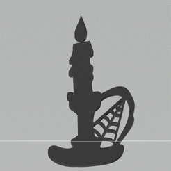 132-wall.gif STL-Datei Halloween Dekoration - Wandkunst - 132・3D-druckbare Vorlage zum herunterladen