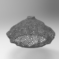 untitled.1908.gif Archivo STL lampara voronoi lamp generic parametric・Objeto para impresora 3D para descargar