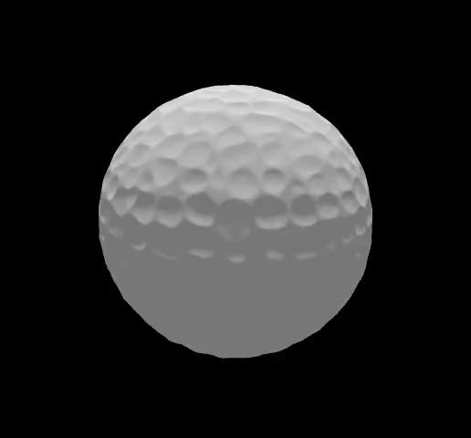👾 Dual-Tone Dimpled Sphere・ STL File for 3D printing・Cults