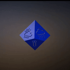 Weather-Forecast-dig.gif Weather Forecast D10  Dice - Roll for Weather Fun