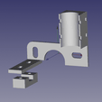 3dTouch1.gif Creality Ender 3 and 5 BL-Touch - CR-Touch - 3d-Touch mounting with cable guide