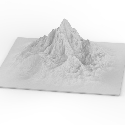 Mountain 3D model
