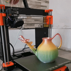 Dragon-watering-can.gif Файл STL Лейка с драконом・Дизайн 3D принтера для загрузки, Trivia_Creation