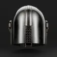 6-Mando-Remastered-360-GIF.gif Mando Helmet - 3D Print Files