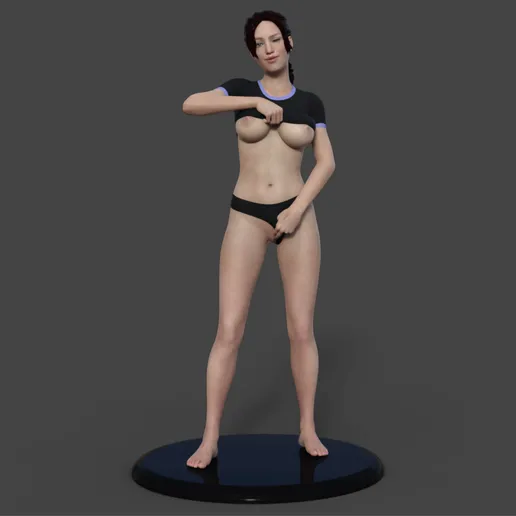 03.gif Pack 07 Woman only - STL 3D Printer