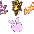 bak_fyora_cookies.gif Neopets Inspired Cookie Cutters