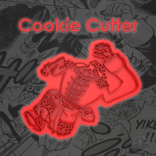 Gif_ScratchmenApoo.gif SCRATCHMEN APOO COOKIE CUTTER / ONE PIECE
