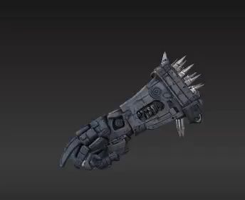 🪚 Heavy Industrial Saw Gauntlet for Robot & Mech Models・ STL File for ...