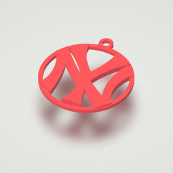 ny.gif STL file KeyChain NY・3D printable design to download