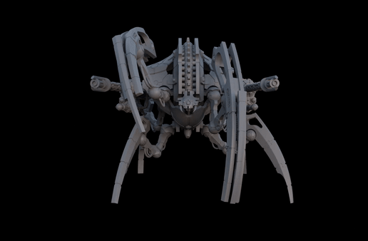 Cyber Lord Space Zombies Heavy Spider Construct