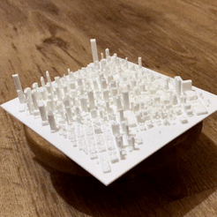 IMG_7080.gif Download STL file NEW YORK CITY - TIMES SQUARE • 3D printer object, mithreed