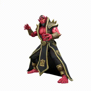 3DL Dl Demon Fighter .Stl .Glb for 3D Printer