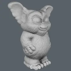 Gizmo.gif Fichier STL Gizmo (Impression facile sans support)・Design à télécharger et à imprimer en 3D