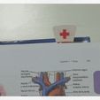 20220804_225801.gif Fichier STL Signet infirmier Bonnet de médecine・Design pour impression 3D à télécharger