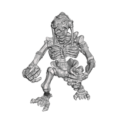 Skeleton-warrior4.gif 3D file Skeleton Warriors DAGGER 1994 Playmates toys・3D print design to download, FertCustoms