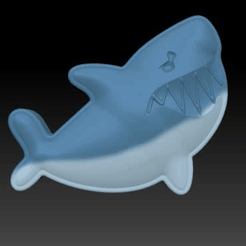 tiburonnn12.gif Archivo STL Shark - MOLD BATH BOMB, SOLID SHAMPOO・Diseño de impresión en 3D para descargar