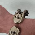 2scVID_20220906_223531.gif Archivo STL Pulsera El Grito・Objeto imprimible en 3D para descargar