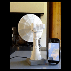 pass.gif Free STL file ISS and LEO satellites tracker・3D printer design to download
