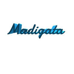 Madigata.gif STL file Madigata・Model to download and 3D print
