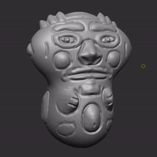 Eybac the Mini Monster 1 (the 10th monster) 3D model