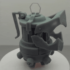20220424_222231.gif Download free STL file Grenade Jinx Arcane • 3D printing model, FrModel3D