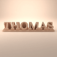 Thomas_Elegant.gif Thomas 3D Nametag - 5 Fonts