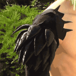 scales_00_vid_360.gif STL file Dragon Scales・3D printing design to download