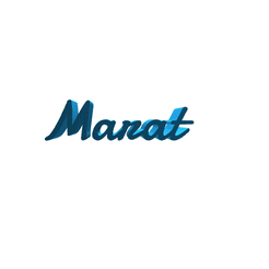 Marat.gif Archivo STL Marat・Plan de impresora 3D para descargar