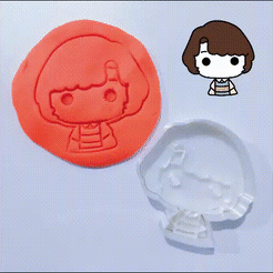 Sin-título-‑-Made-with-FlexClip.gif STL file Stranger Things Cookie and Fondant Cutter Set with Marker・3D printer model to download