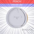 Peach~PRIVATE_USE_CULTS3D_OTACUTZ.gif Peach Cookie Cutter / Suika Game