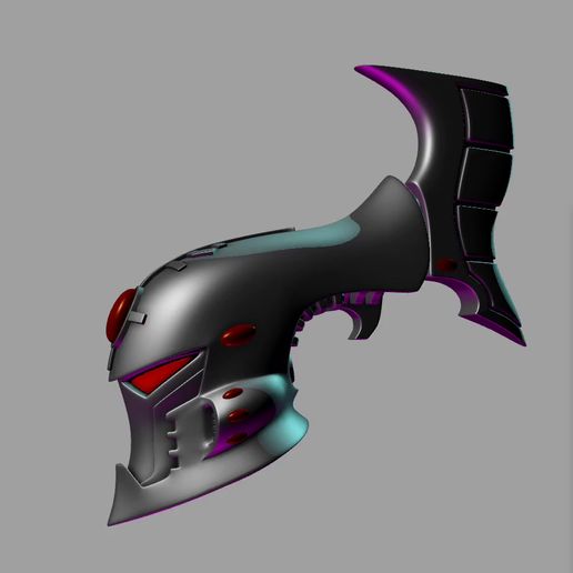 🛰 Space Elves Wraith-Knight Alternate Helms・ OBJ File for 3D printing・Cults